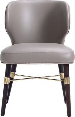Chalcom Taupe Side Chair