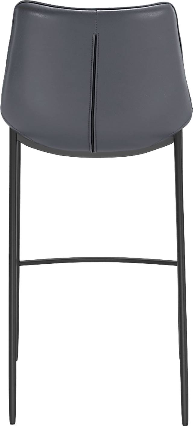 Chaleedony Gray Bar Height Stool, Set of 2 - Thumbnail - Image 5