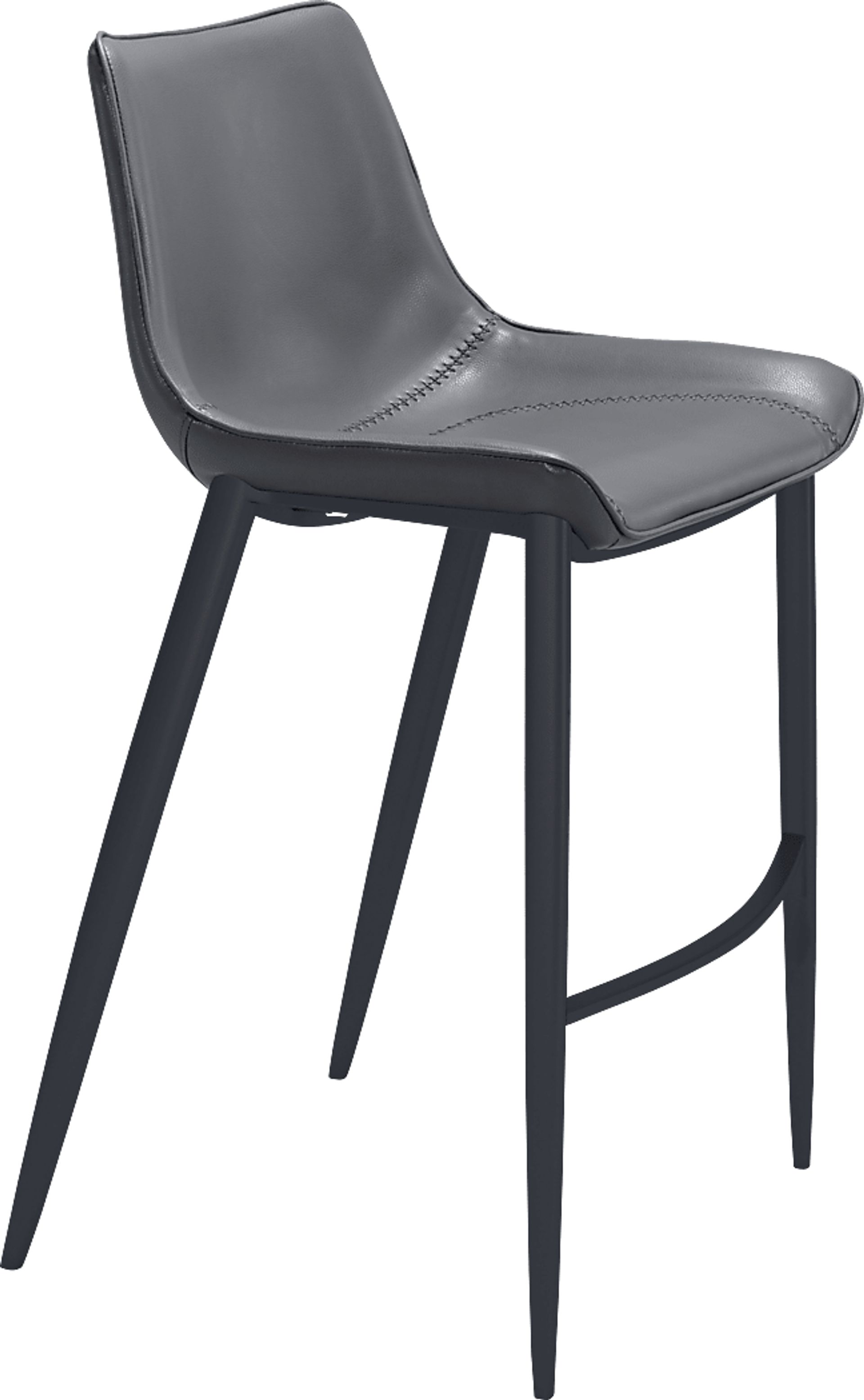 Chaleedony Gray Bar Height Stool, Set of 2 - Image 7
