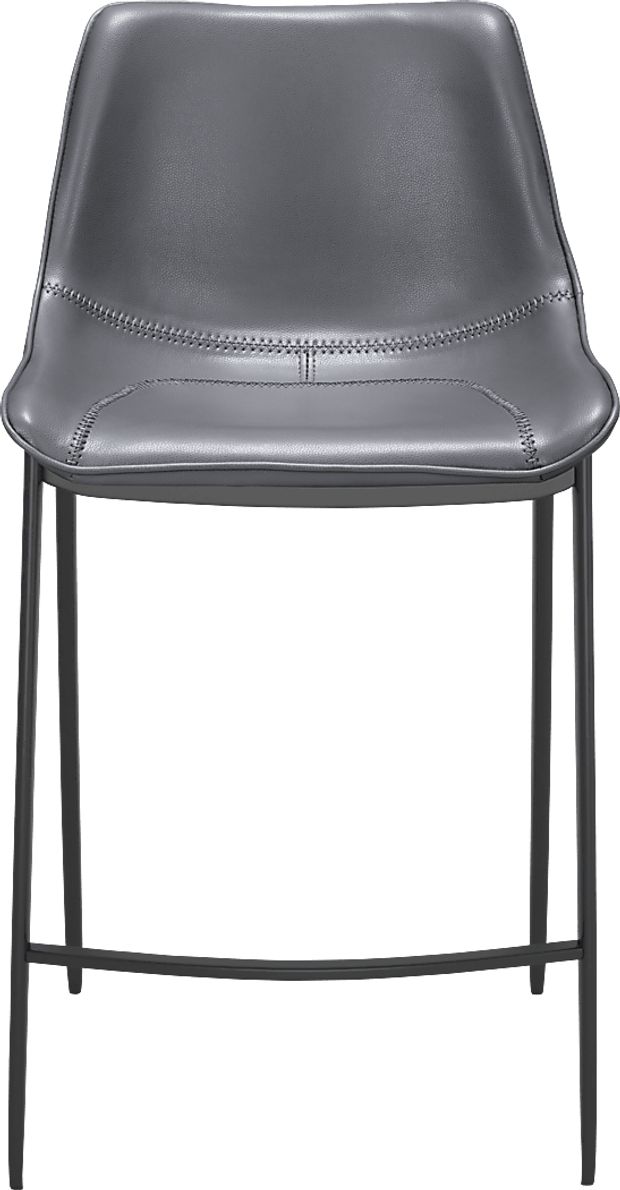 Chaleedony Gray Counter Height Stool, Set of 2 Rooms To Go