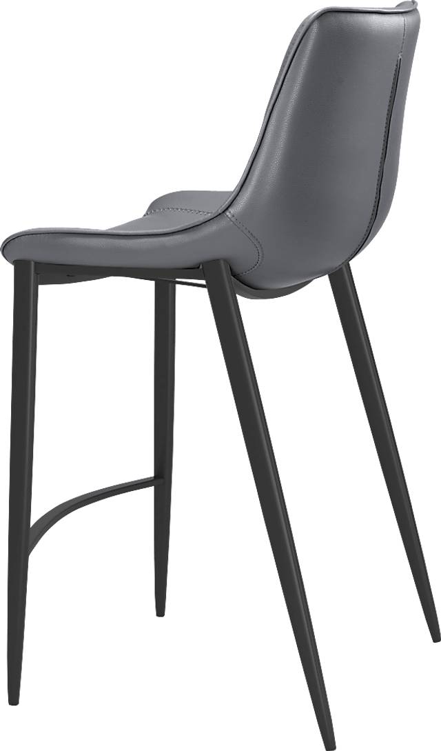 Chaleedony Gray Counter Height Stool, Set of 2 - Thumbnail - Image 6