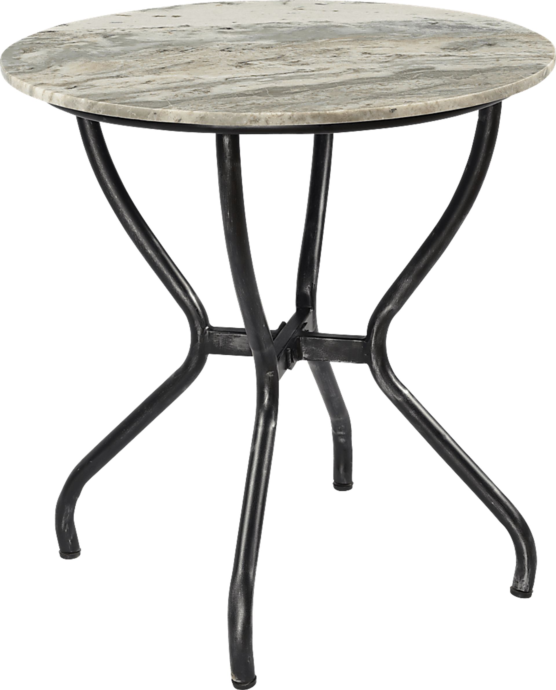 Chalfont Silver Accent Table - Image 1