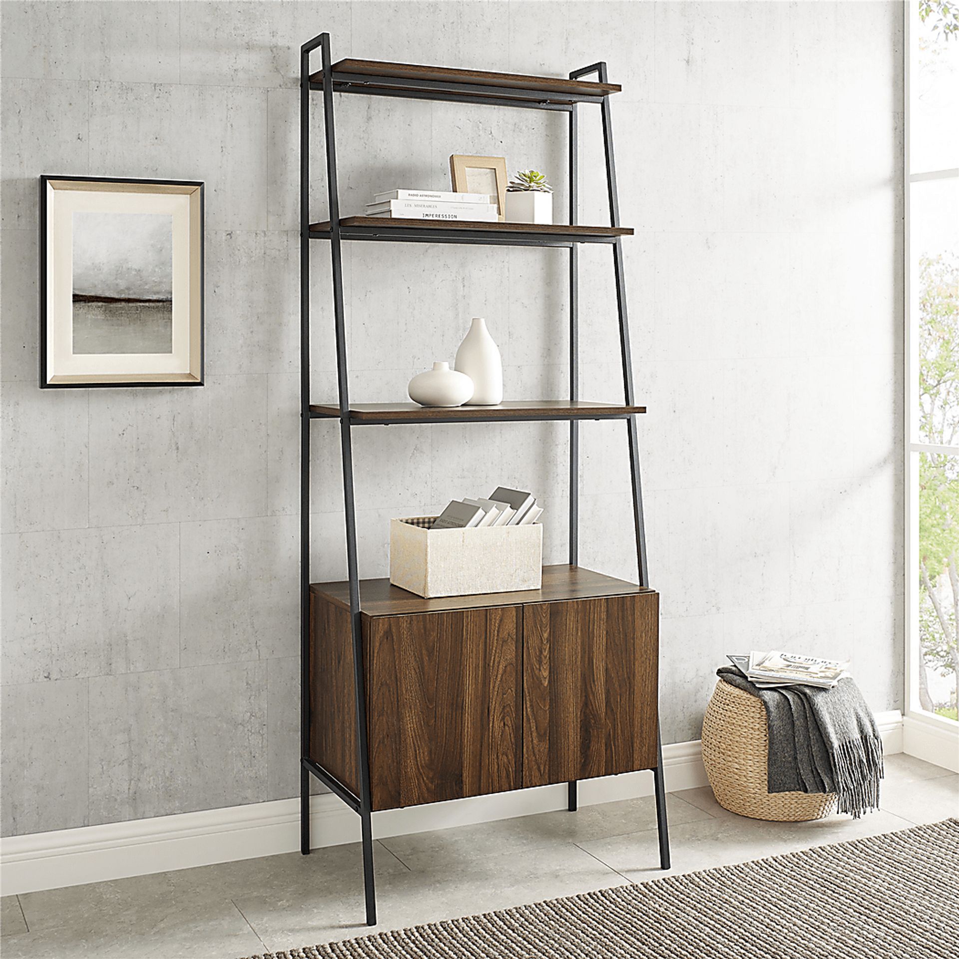 Chalgrove Brown Bookcase - Image 4