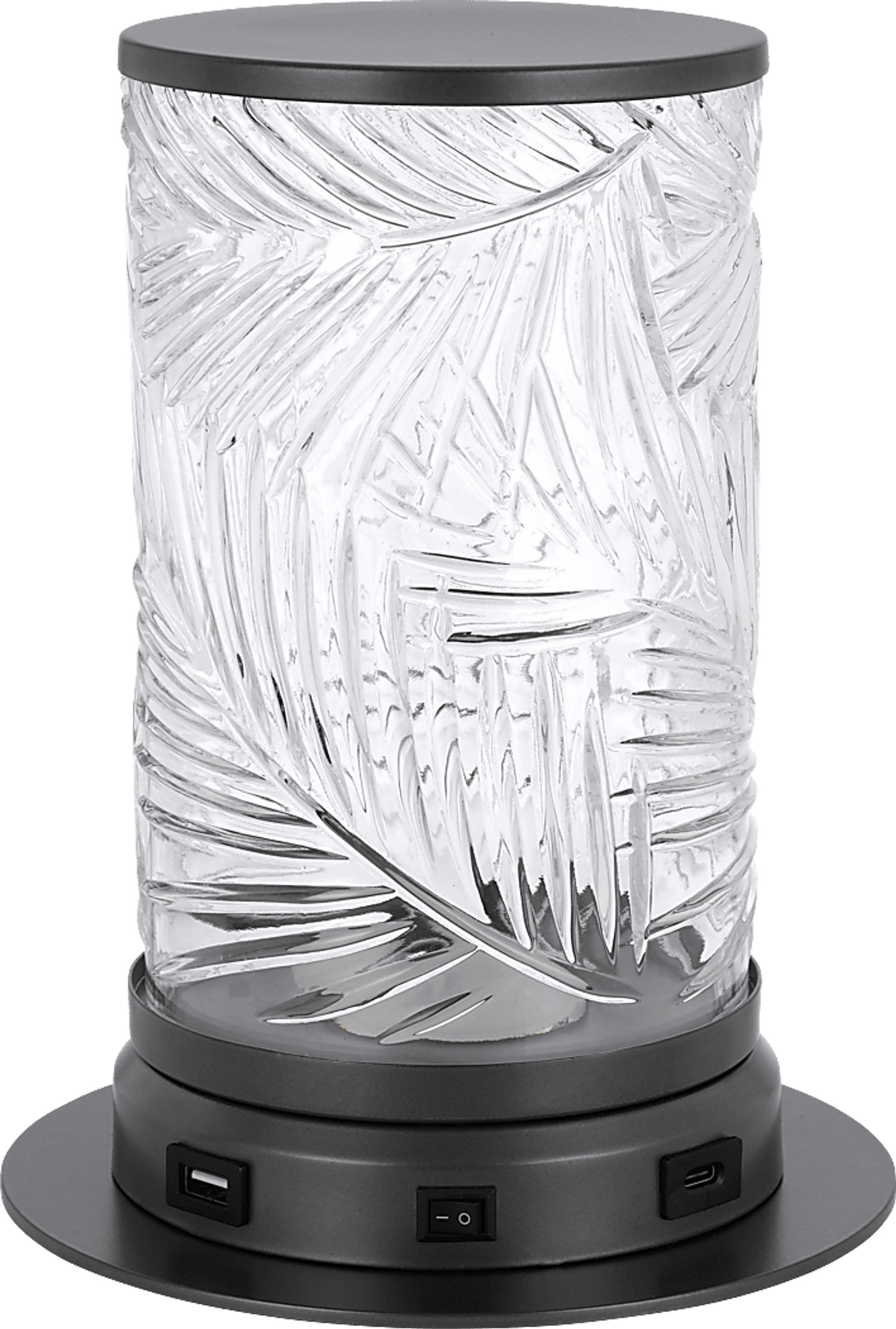 Chalkstone Drive Gray Lamp - Image 1