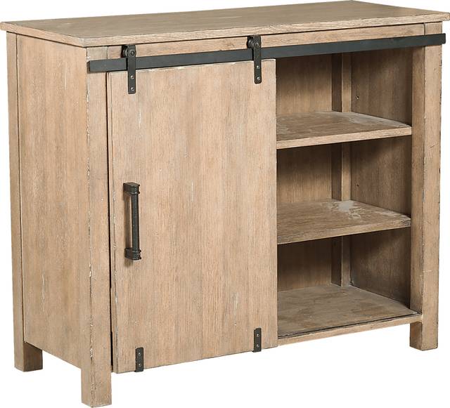 Challock Beige Accent Cabinet - Thumbnail - Image 4