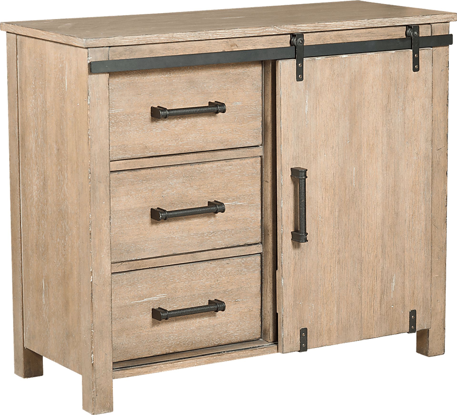 Challock Beige Accent Cabinet - Image 1