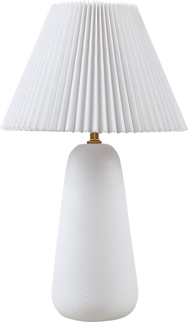 Chalmersr Bend White Lamp