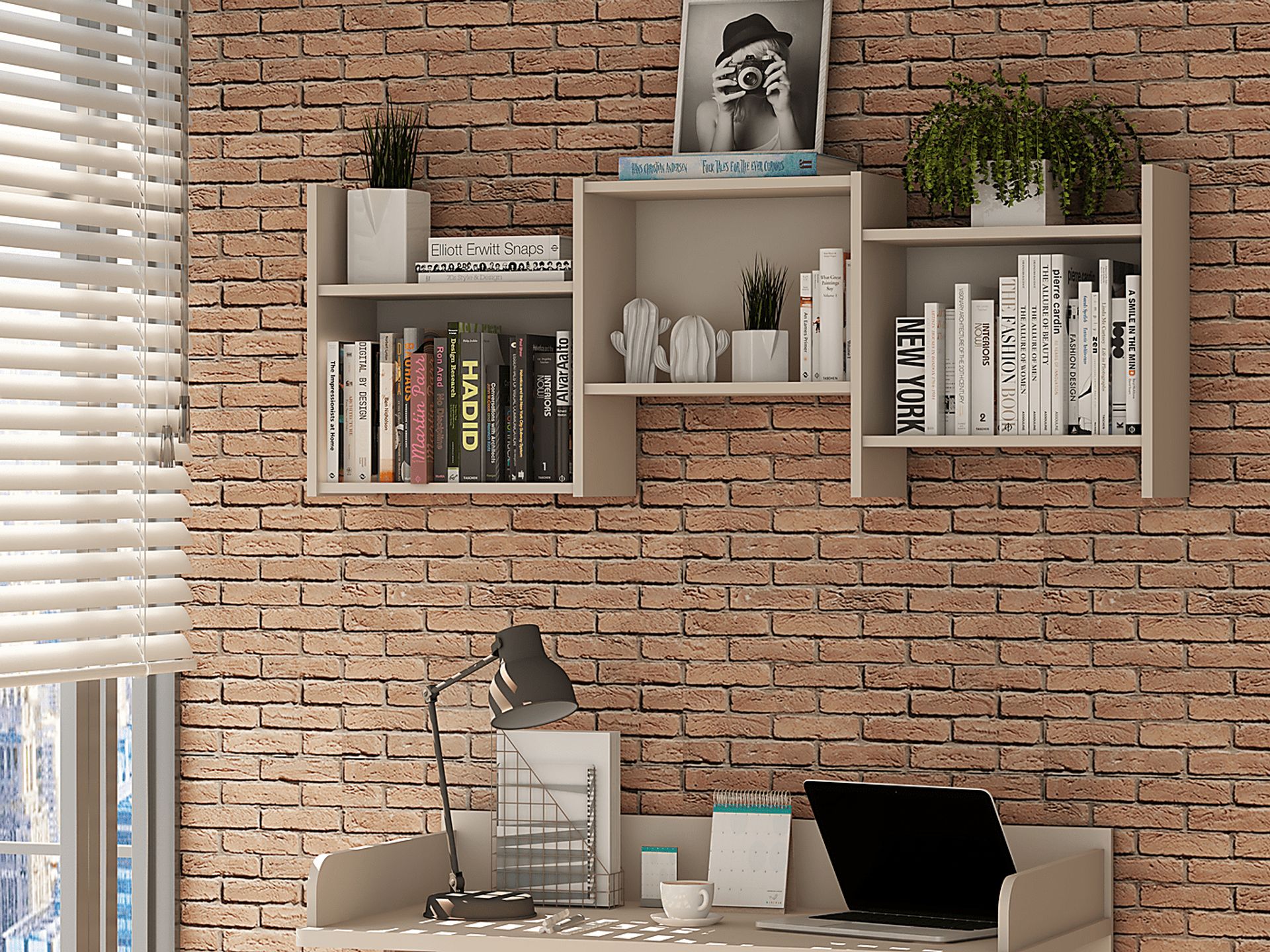 Chalon Beige Office Set, 3 Pc - Image 5