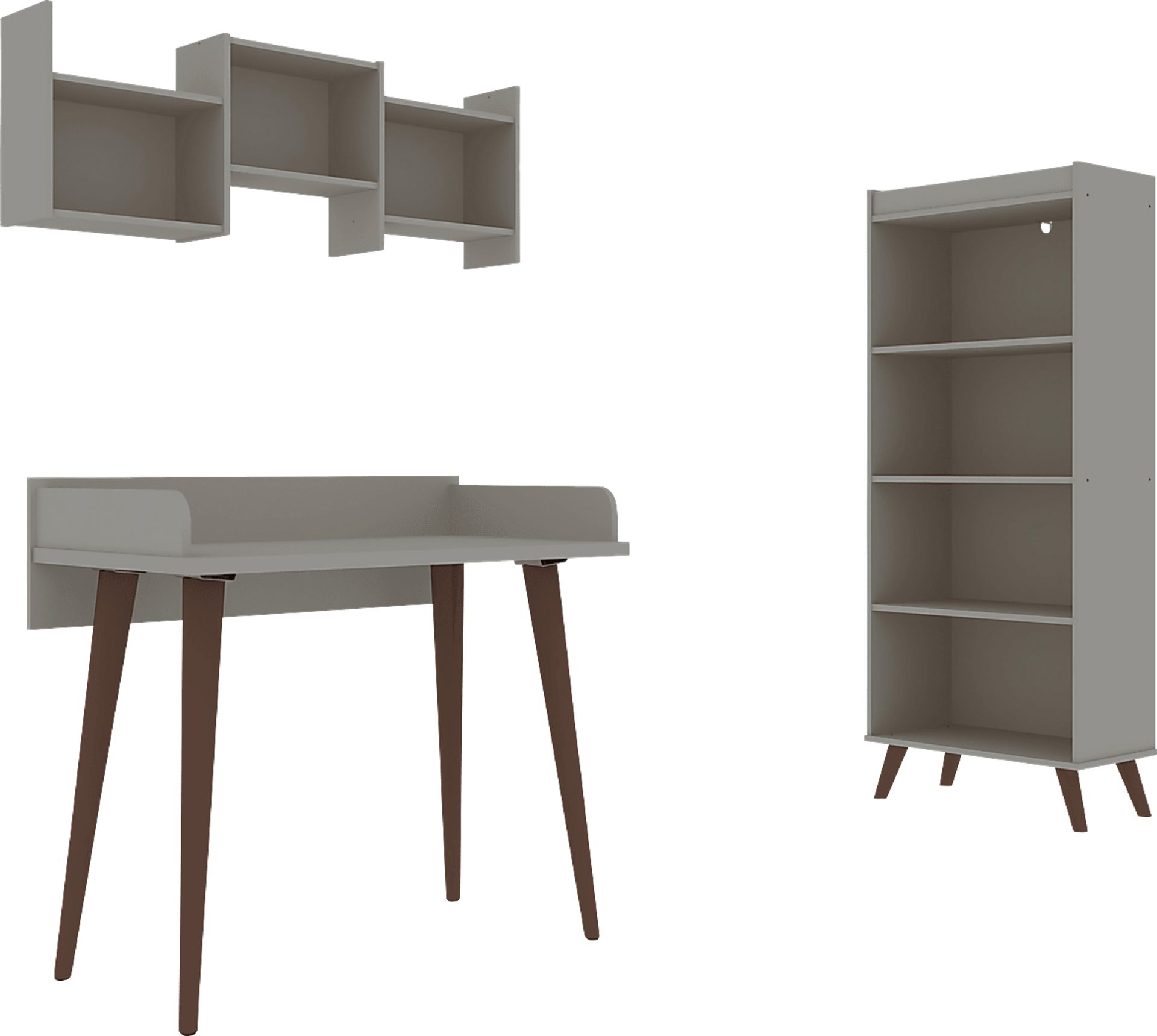 Chalon Beige Office Set, 3 Pc - Image 1