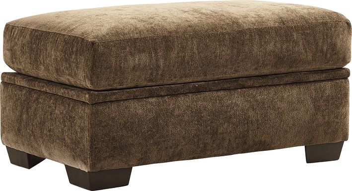 Chamberlain Brown Ottoman