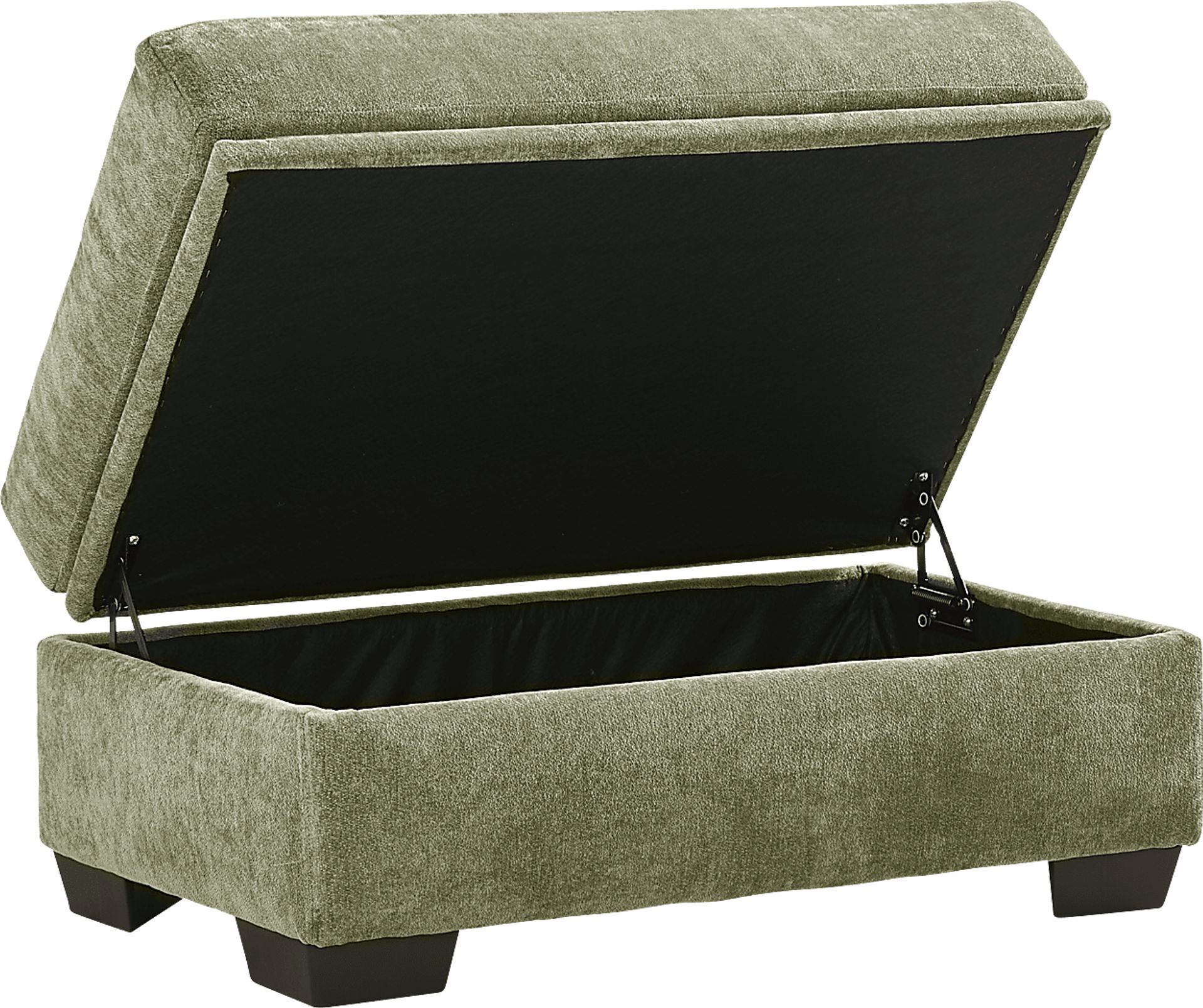 Chamberlain Green Ottoman - Image 2