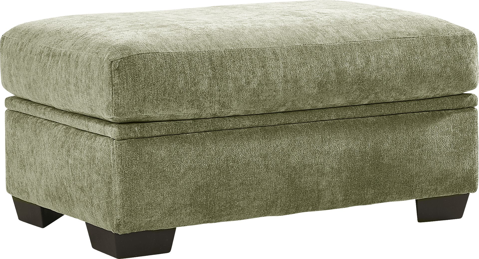 Chamberlain Green Ottoman - Image 1