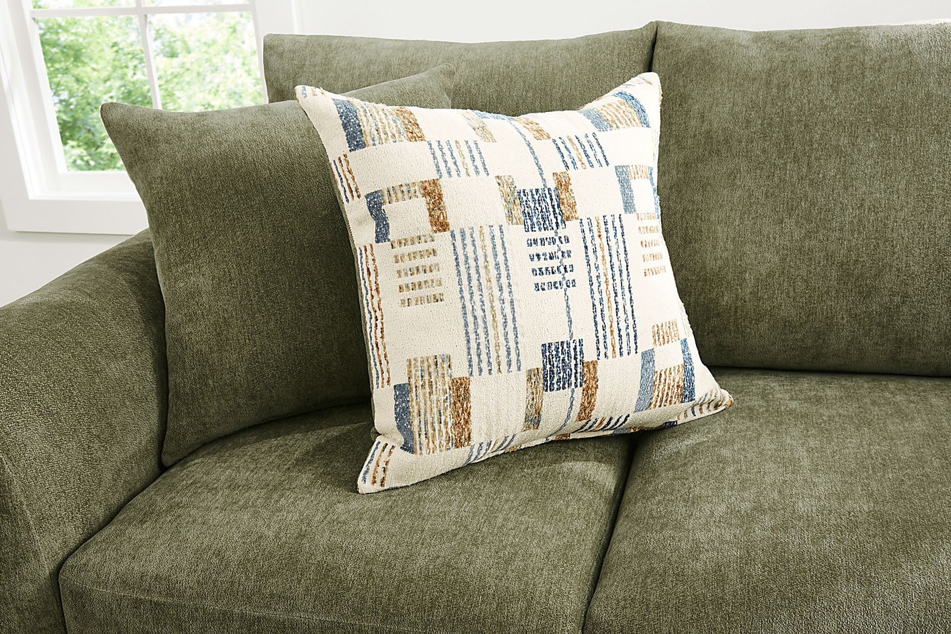 Chamberlain Green Sleeper Sofa - Image 5