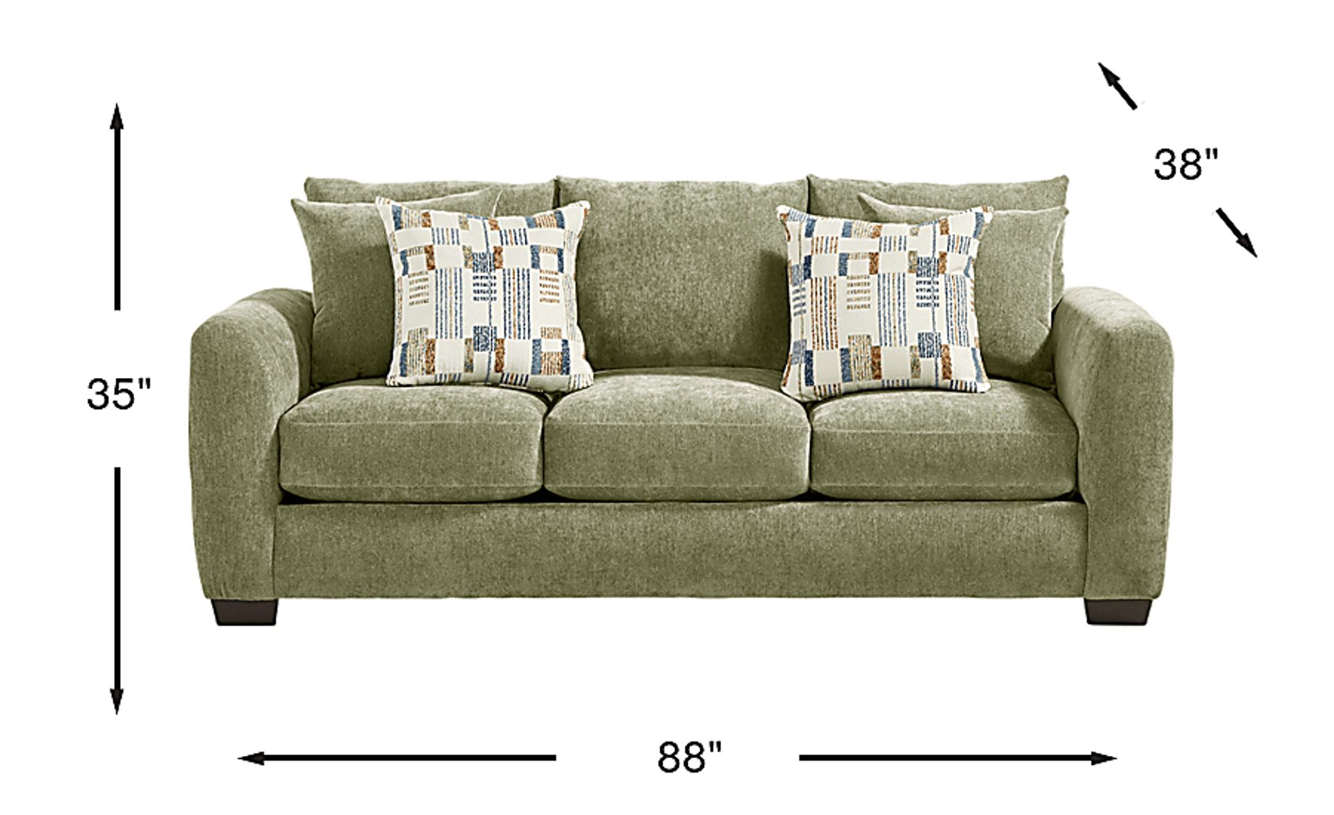 Dimension Image. Please refer to the Dimension Tab on this page for dimension details.