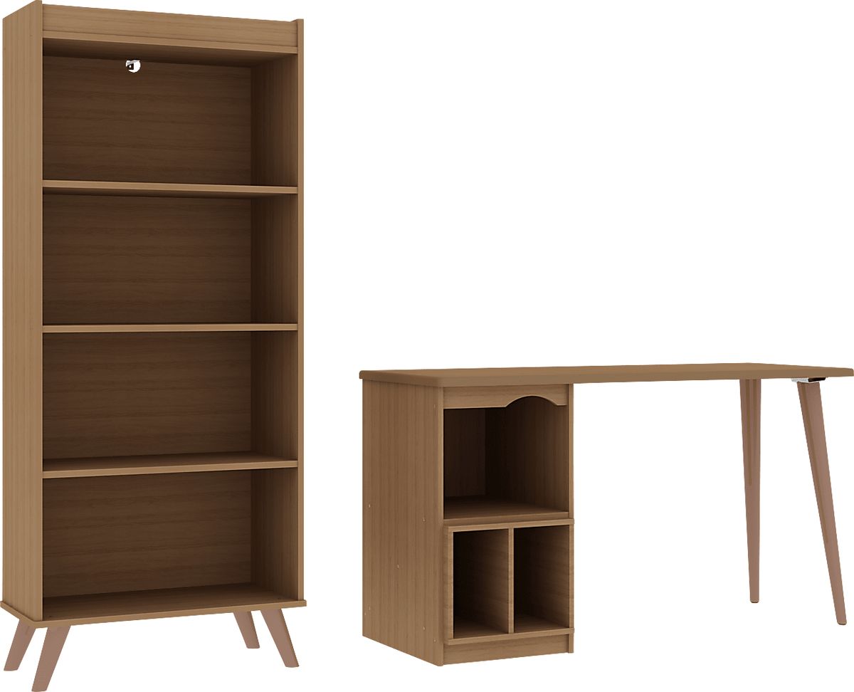 Chambliss Red Colors Desk 3 Pc Set | Rooms to Go
