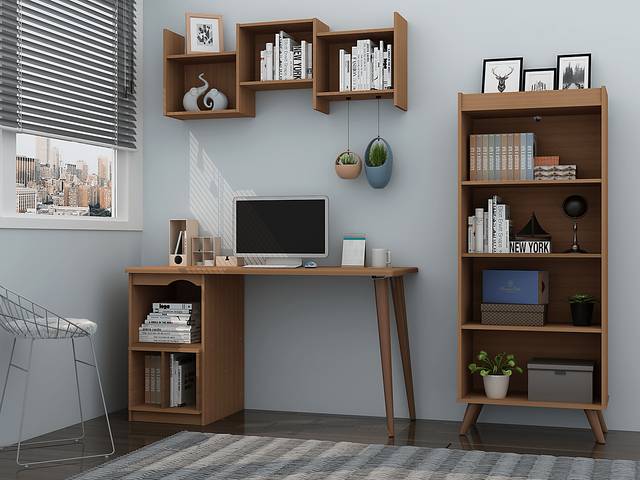 Chambliss Red Office Set, 3 Pc - Thumbnail - Image 2