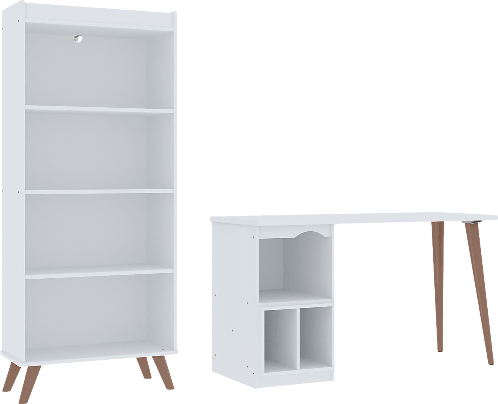 Chambliss White Office Set, 2 Pc - Image 1
