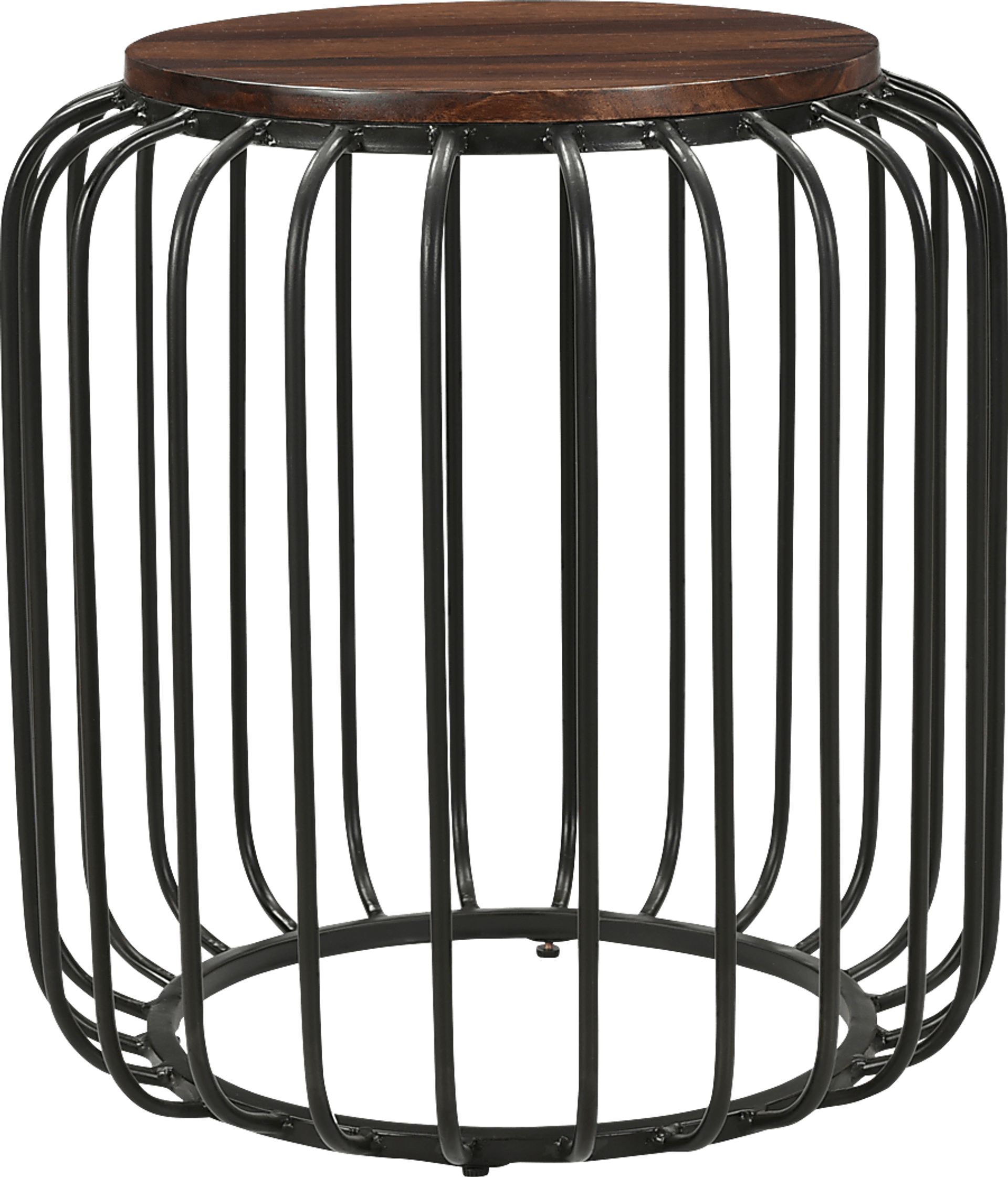 Chamboard Brown Accent Table - Image 2