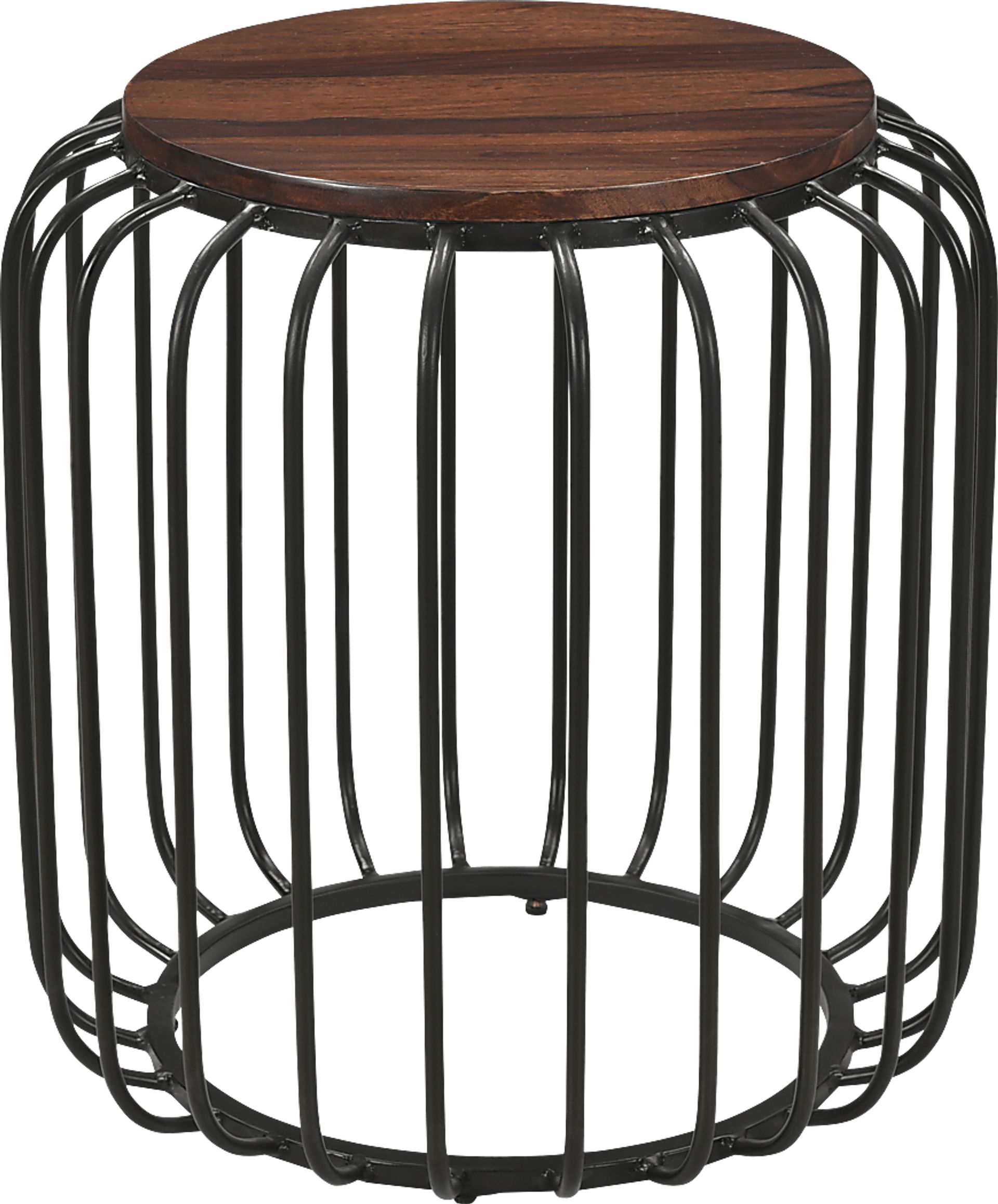 Chamboard Brown Accent Table - Image 1