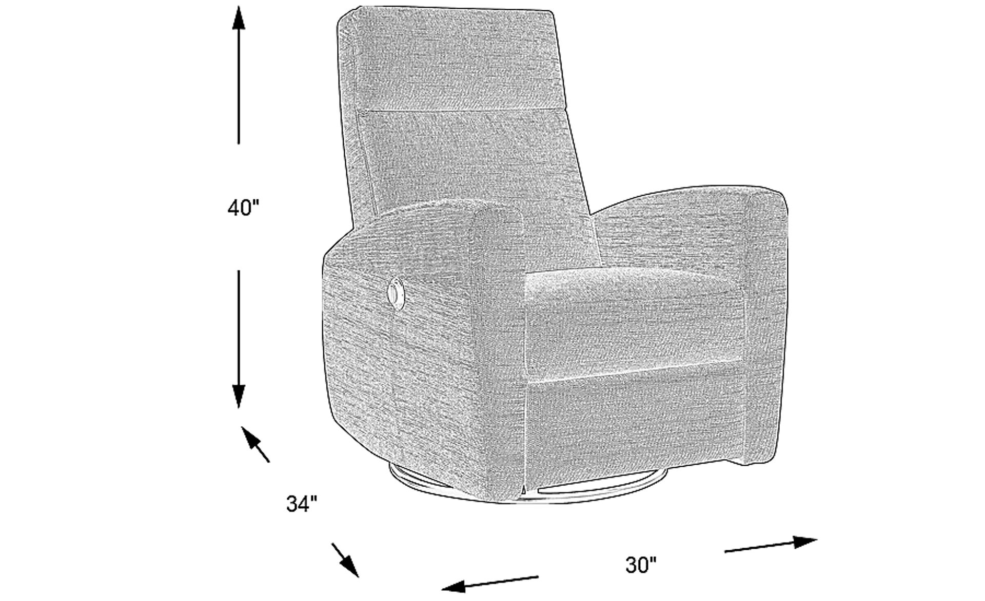 Dimension Image. Please refer to the Dimension Tab on this page for dimension details.