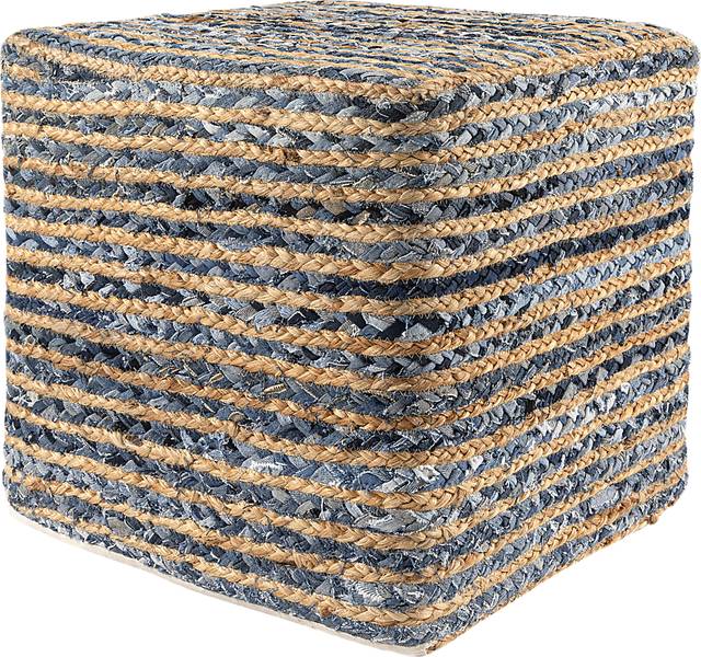 Chamgan Blue Pouf - Thumbnail - Image 7