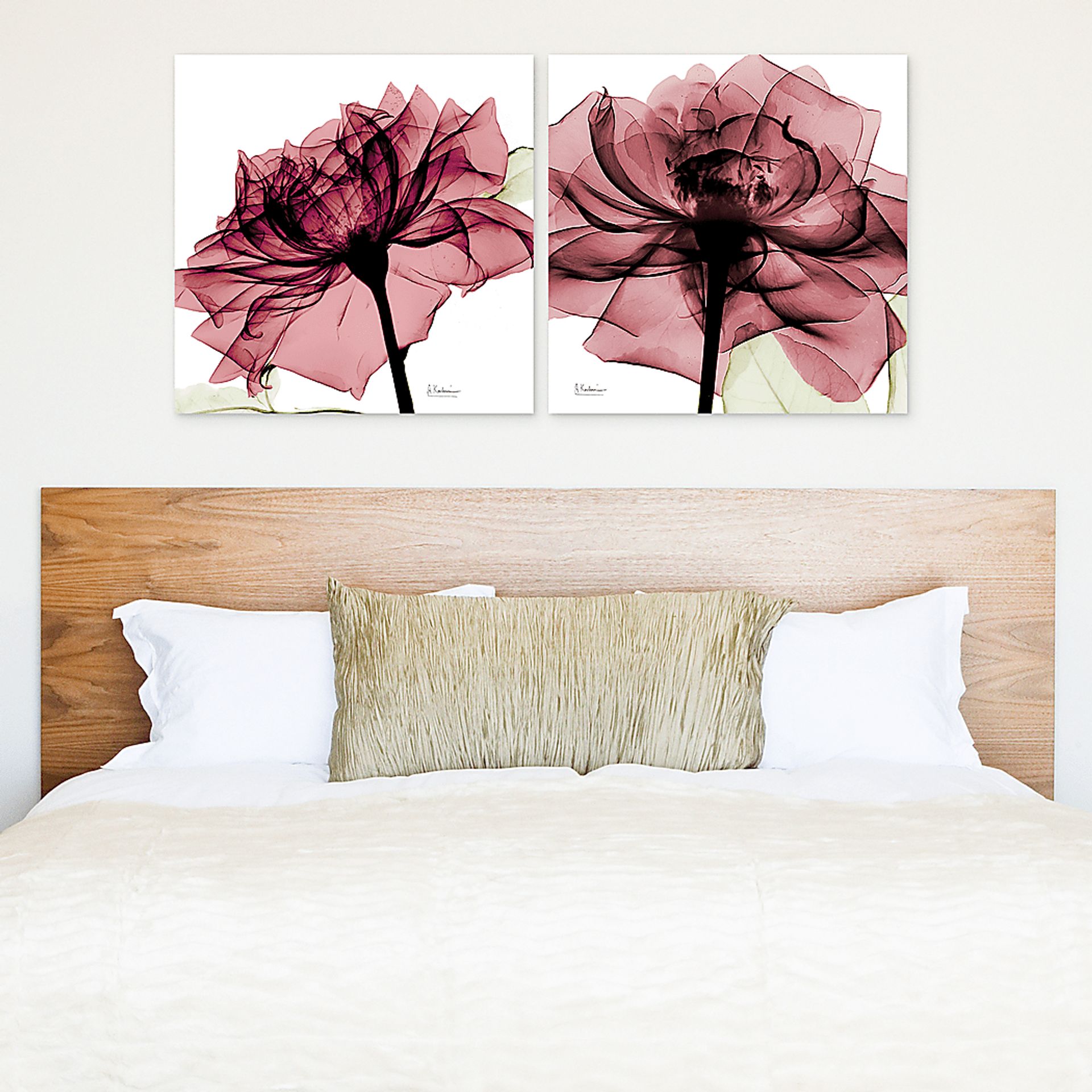 Chamizal Pink Artwork, Set of 2 - Image 5