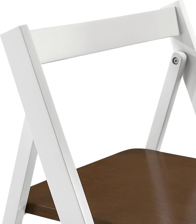 Chamois White Folding Dining 5pc Set - Thumbnail - Image 12