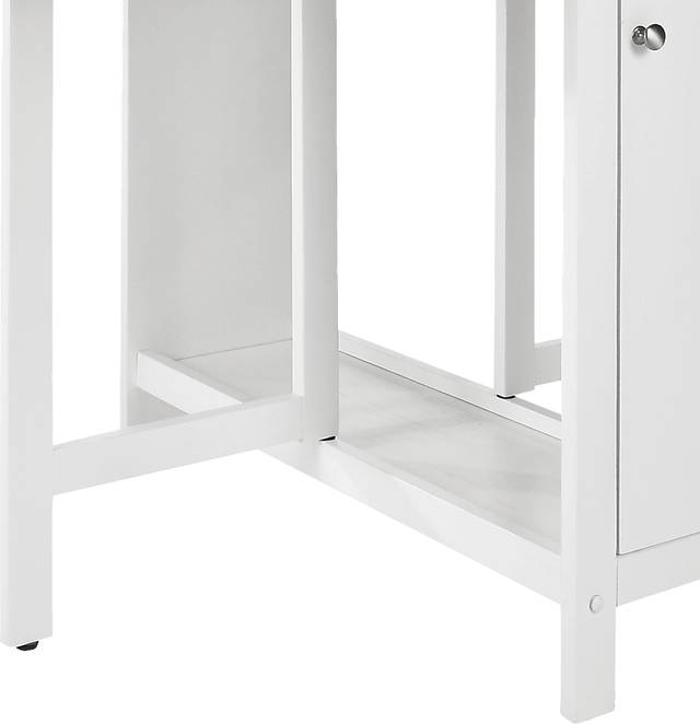 Chamois White Folding Dining 5pc Set - Thumbnail - Image 14
