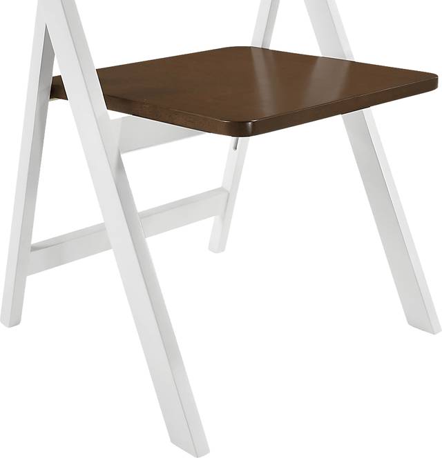 Chamois White Folding Dining 5pc Set - Thumbnail - Image 15