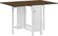 Chamois White Folding Dining 5pc Set