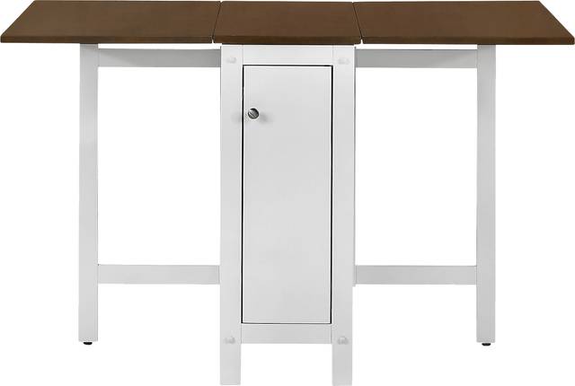 Chamois White Folding Dining 5pc Set - Thumbnail - Image 4
