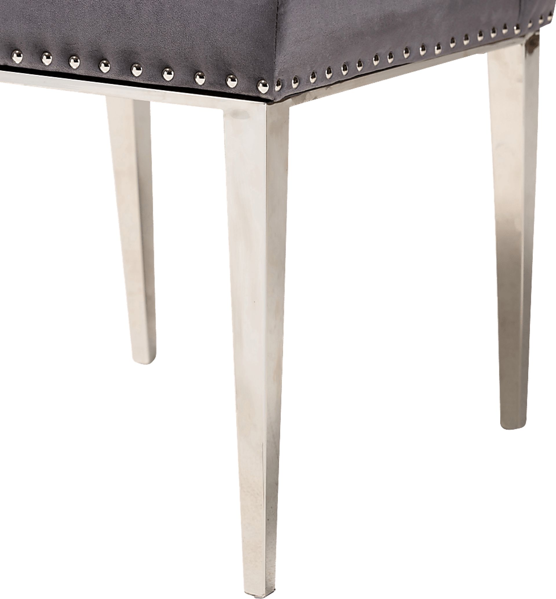 Champeau Gray Side Chair, Set of 2 - Image 7