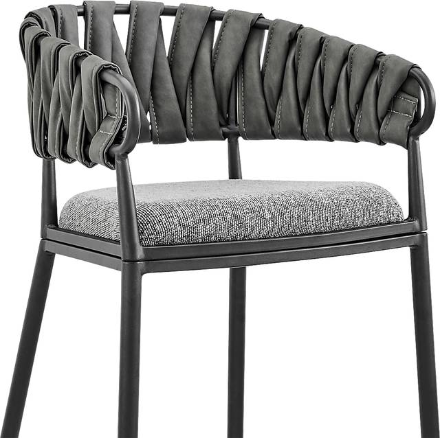 Champlost Gray Counter Height Stool - Thumbnail - Image 7
