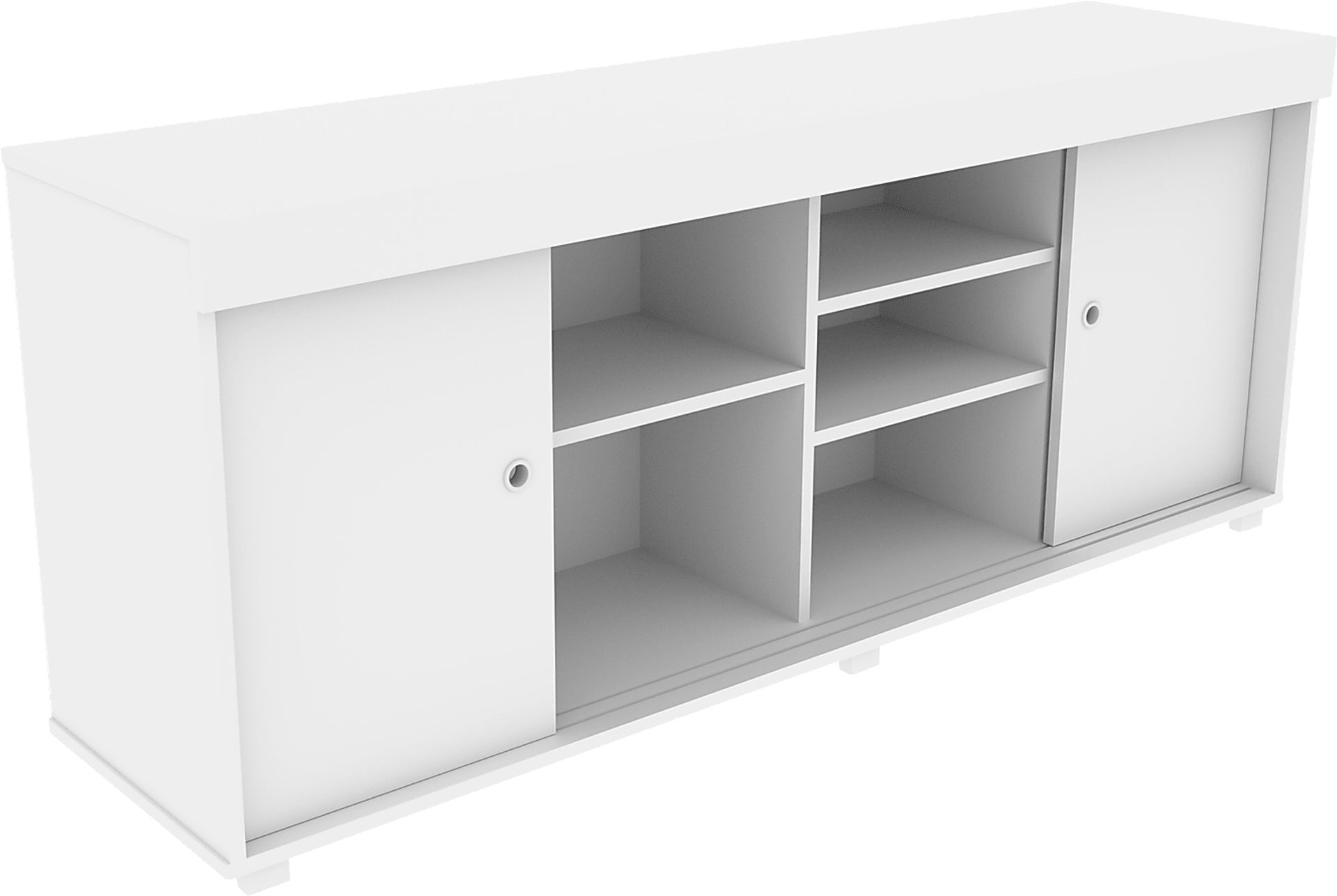 Chamto White 63in. Console - Image 6