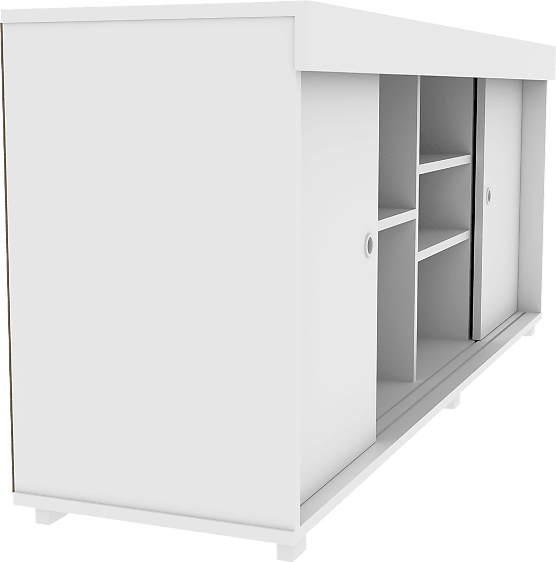 Chamto White 63in. Console - Image 10