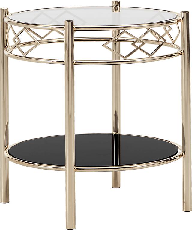 Chancery Rose Gold End Table - Thumbnail - Image 1