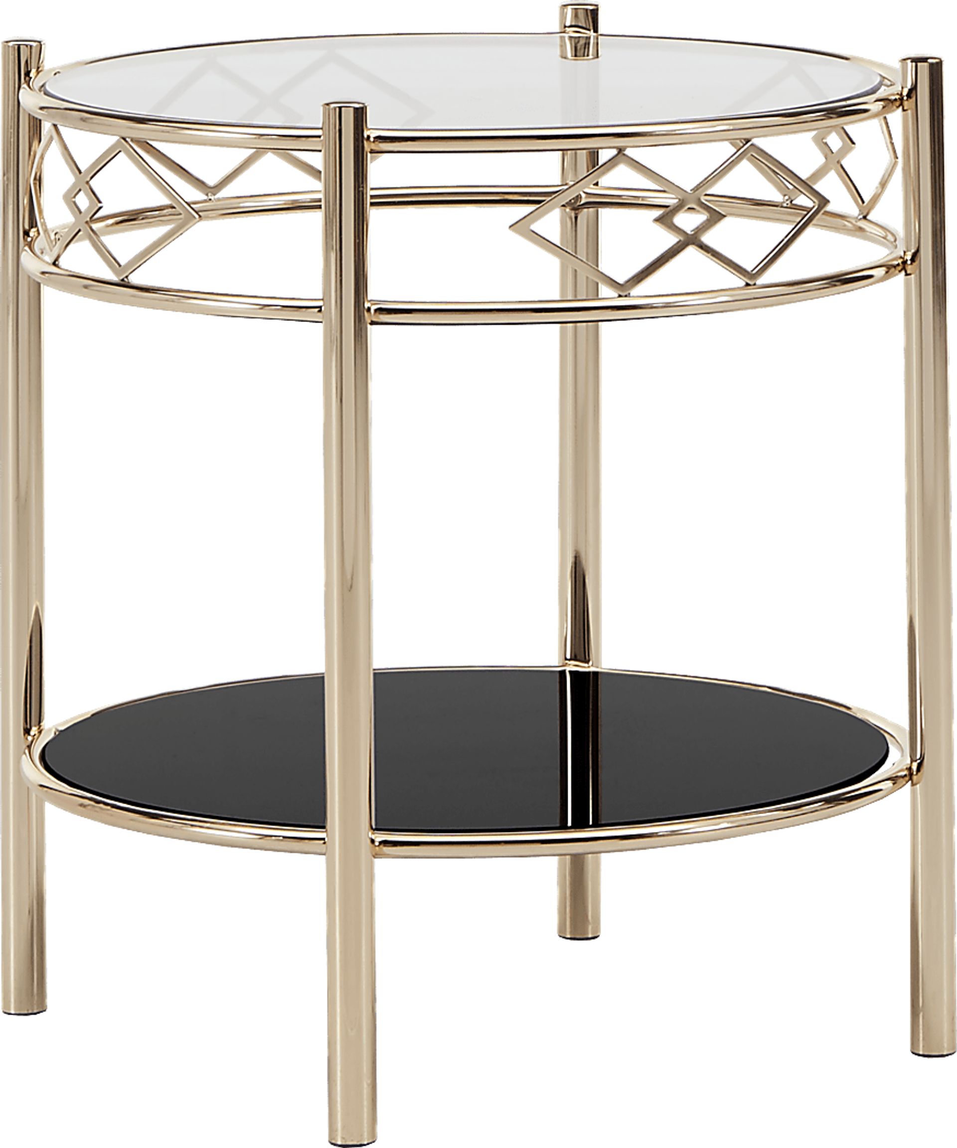 Chancery Rose Gold End Table - Image 1