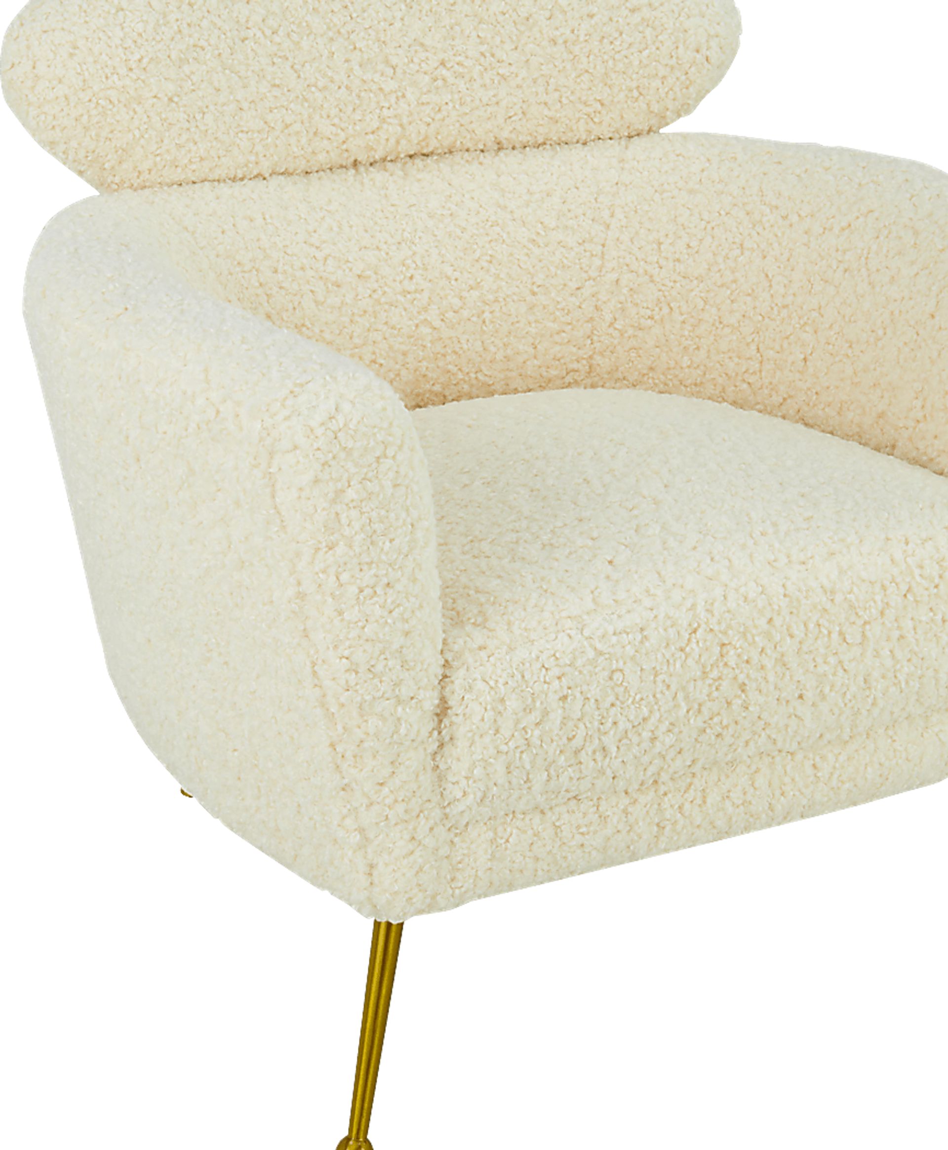 Chanceux Beige Accent Chair - Image 4