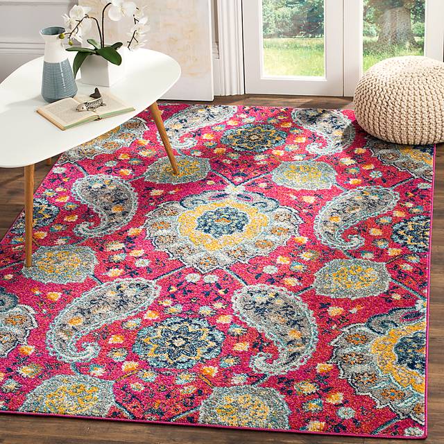 Chancey Park Fuchsia 4' x 6' Rug - Thumbnail - Image 2