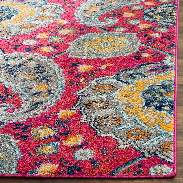 Chancey Park Fuchsia 4' x 6' Rug - Thumbnail - Image 3