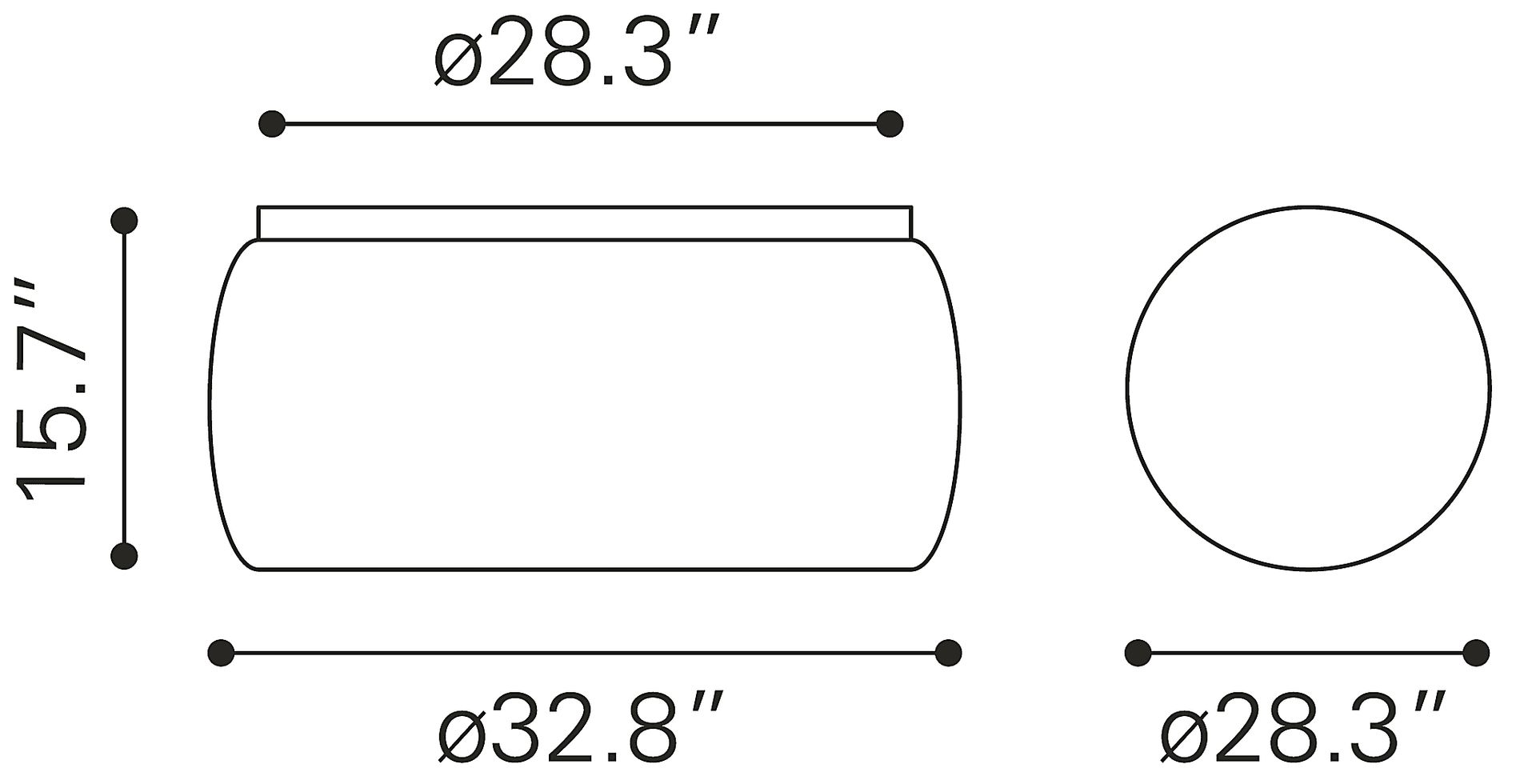 Chandalar Silver Cocktail Table - Image 11