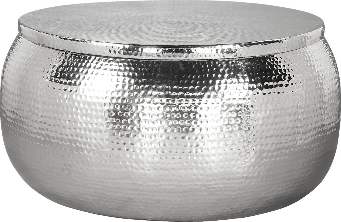 Chandalar Silver Cocktail Table