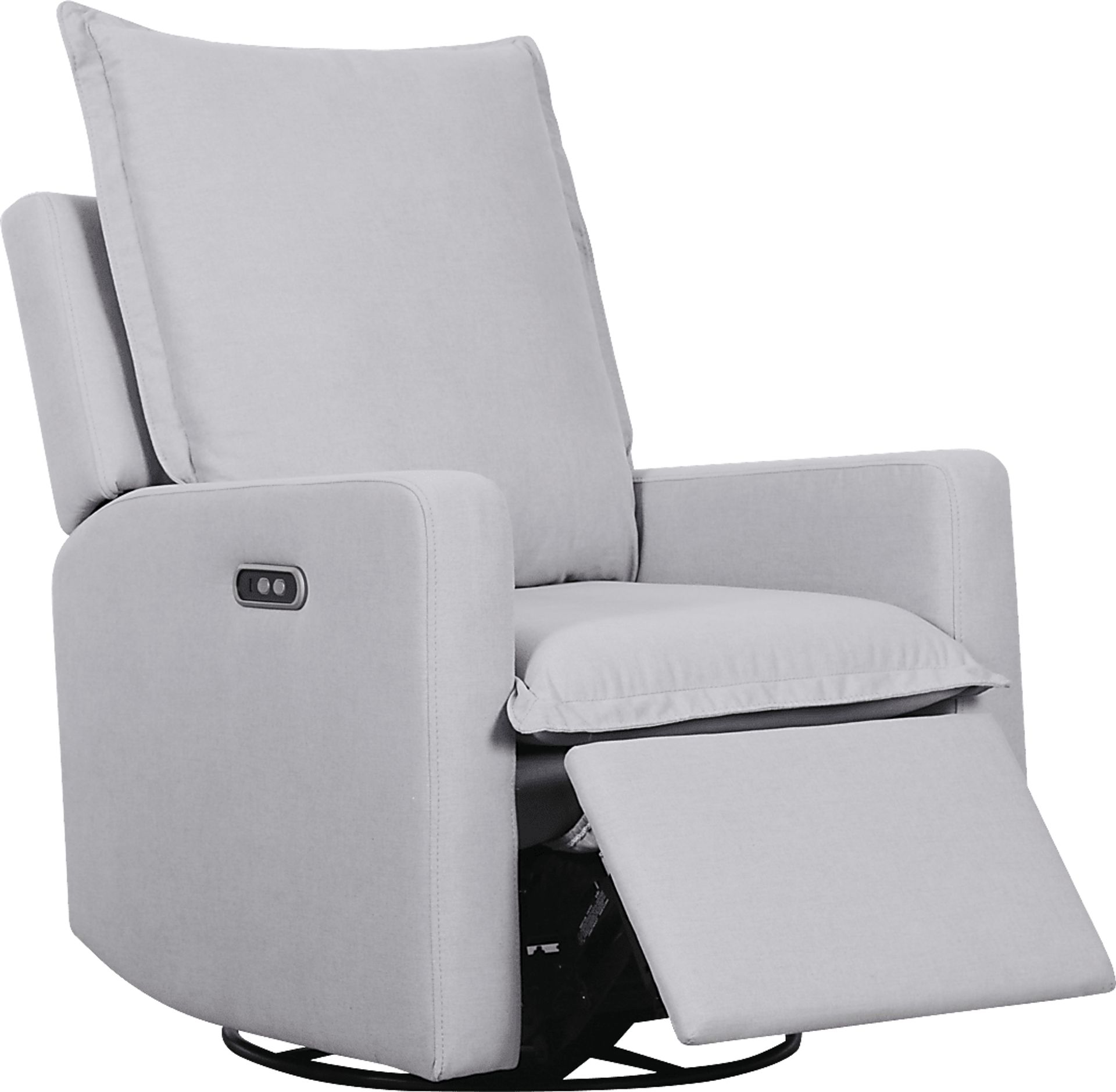 Chandler Cloud Gray Power Glider Recliner - Image 1