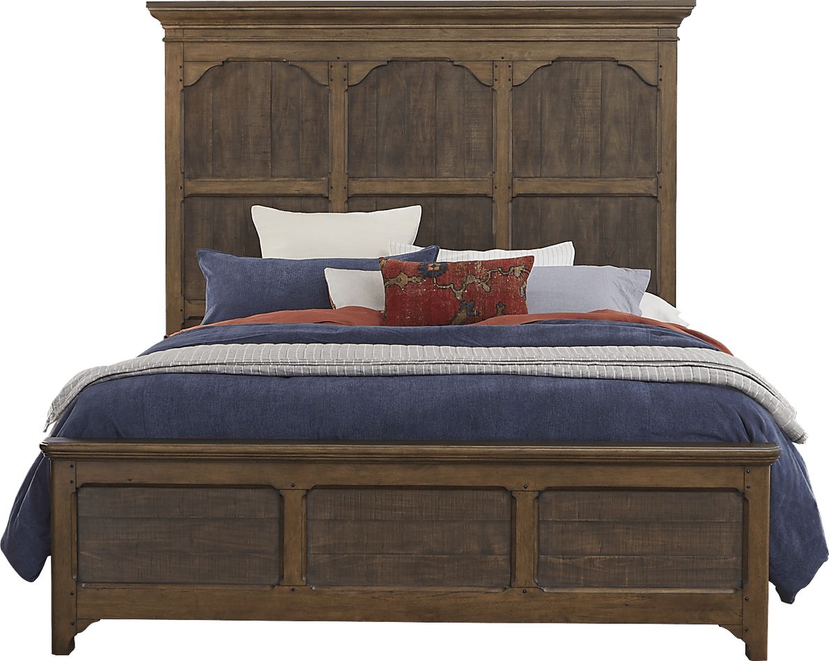 Chandler Hills Brown 8 Pc Queen Bedroom