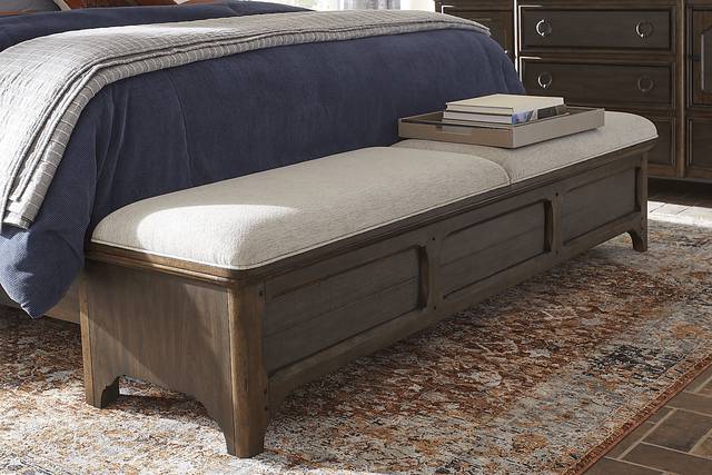Chandler Hills Brown 8 Pc Queen Storage Bedroom - Thumbnail - Image 5