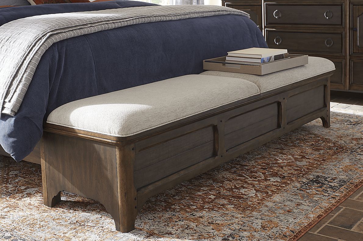 Chandler Hills Brown 8 Pc Queen Storage Bedroom