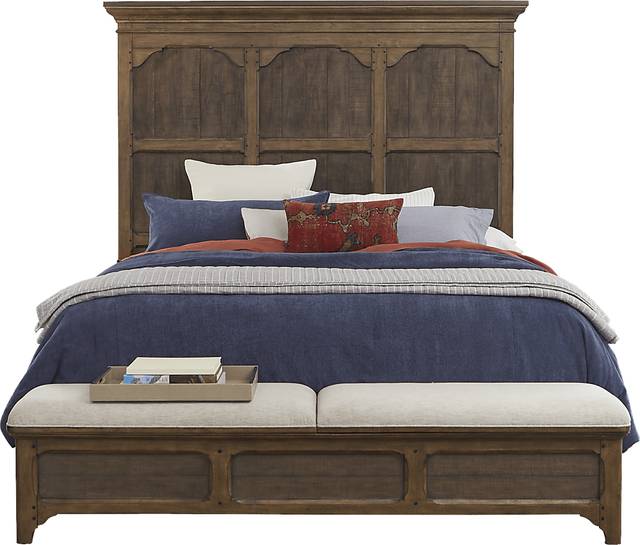 Chandler Hills Brown 8 Pc Queen Storage Bedroom - Thumbnail - Image 2