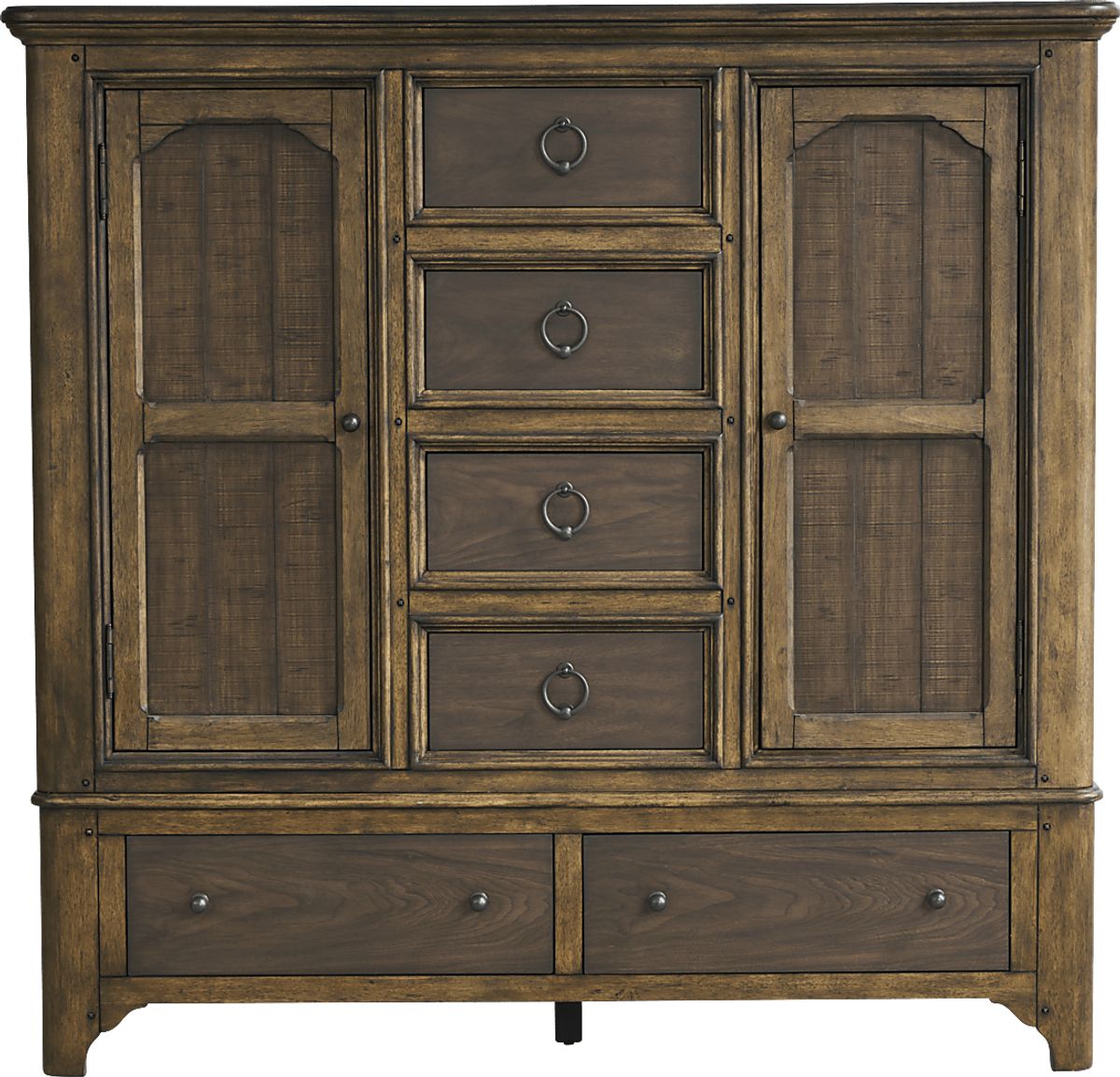 Chandler Hills Brown,Walnut Dark Wood Master Chest Rooms to Go
