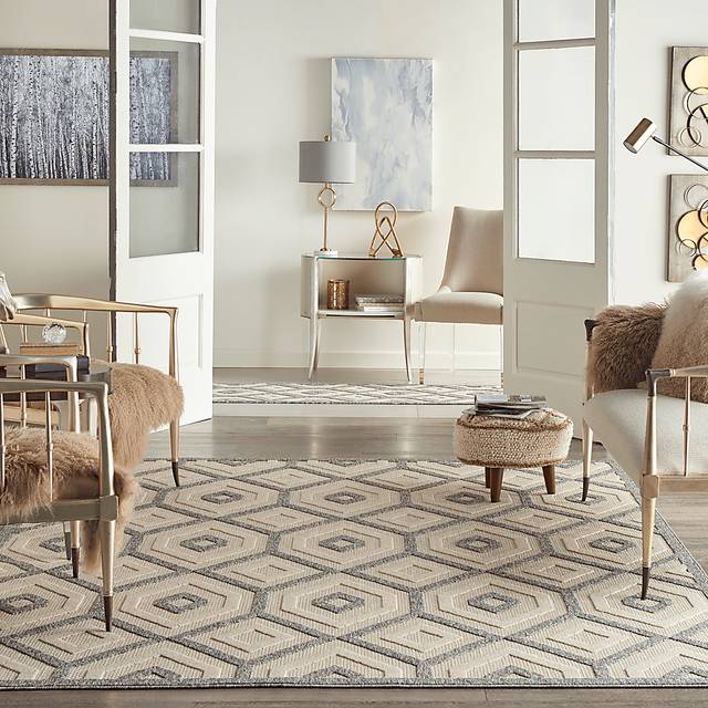 Chanley Cream 8' x 10' Indoor/Outdoor Rug - Thumbnail - Image 8