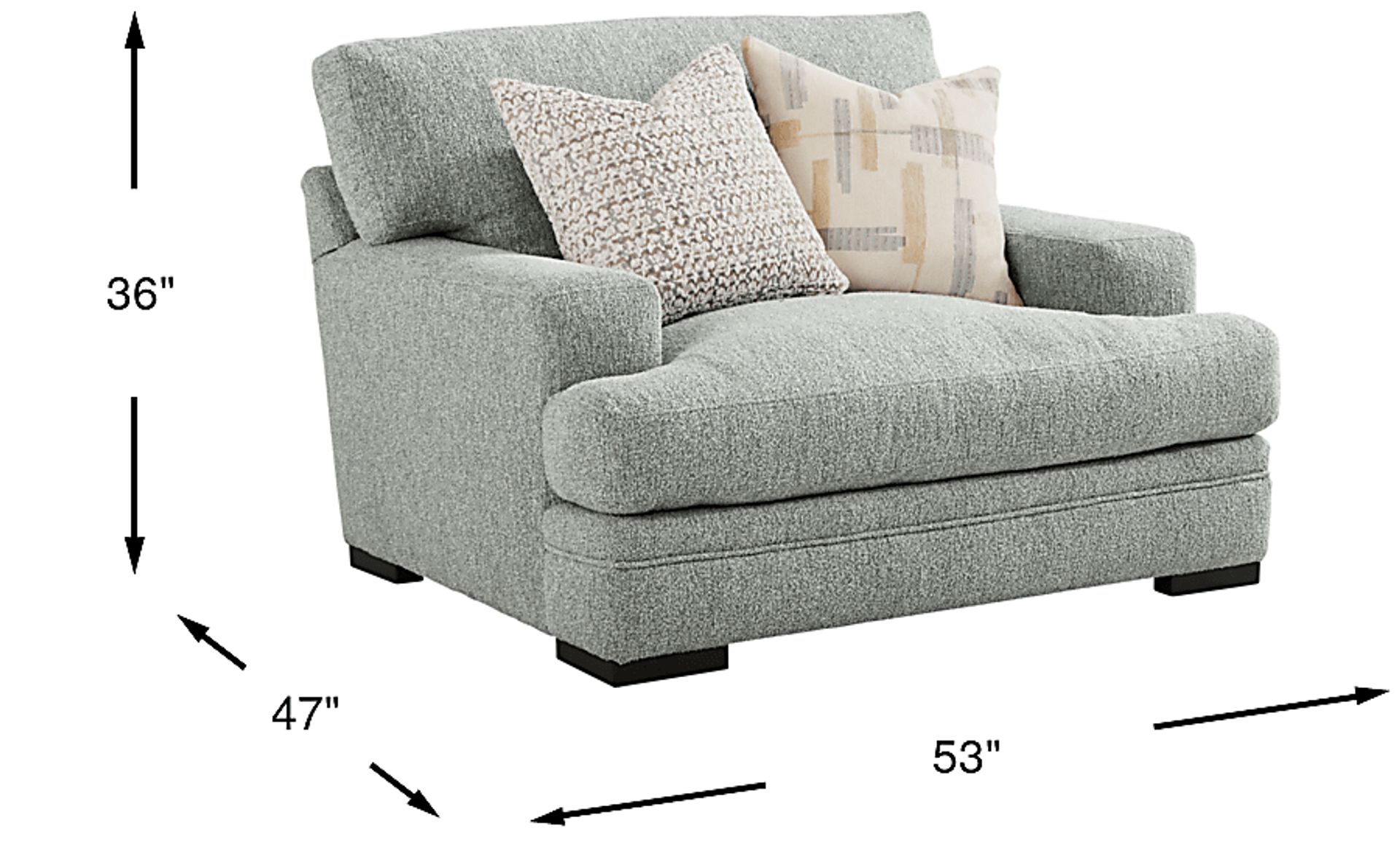 Dimension Image. Please refer to the Dimension Tab on this page for dimension details.